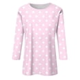 thumbnail image 4 of Womens Long Sleeve Tops Basic 2026 Lightweight Casual Loose Tops Shirts Spring and Autumn Chic Casual Tee, 4 of 5