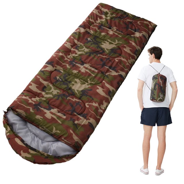 Saco De Dormir Tipo Sobre Saco de dormir de algodón ligero y transpirable para viajes de 3 estaciones Camping senderismo