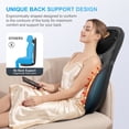thumbnail image 5 of COMFIER Shiatsu Neck & Back Massager with Heat, Height Adjustable Massage Chair Pad for Pain Relief, Gifts for Mom,Dad 2113P, 5 of 8