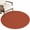 Rust Red, variant on Rust Red Round Area Rug 4Ft Washable Circle Rugs for Bedroom Dining Room, Rustic Farmhouse Solid Color Non-Slip Carpet Floor Mats Indoor Outdoor Carpet Runner Aesthetic Home Decor