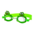 thumbnail image 1 of Gafas de natación para niños Gafas de natación Ligeras Banda ajustable Cómodas Bonitas Rana verde, 1 of 8