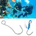 thumbnail image 1 of Gancho de buceo Scuba Dive actual Gancho simple Buceo Gancho doble para buceo Amonsee Otros, 1 of 8