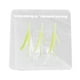 thumbnail image 2 of Organizador de papel transparente, multiusos, con pinza para fotos de doble cara, diseño de tulipán acrílico, color blanco claro, 2 of 8