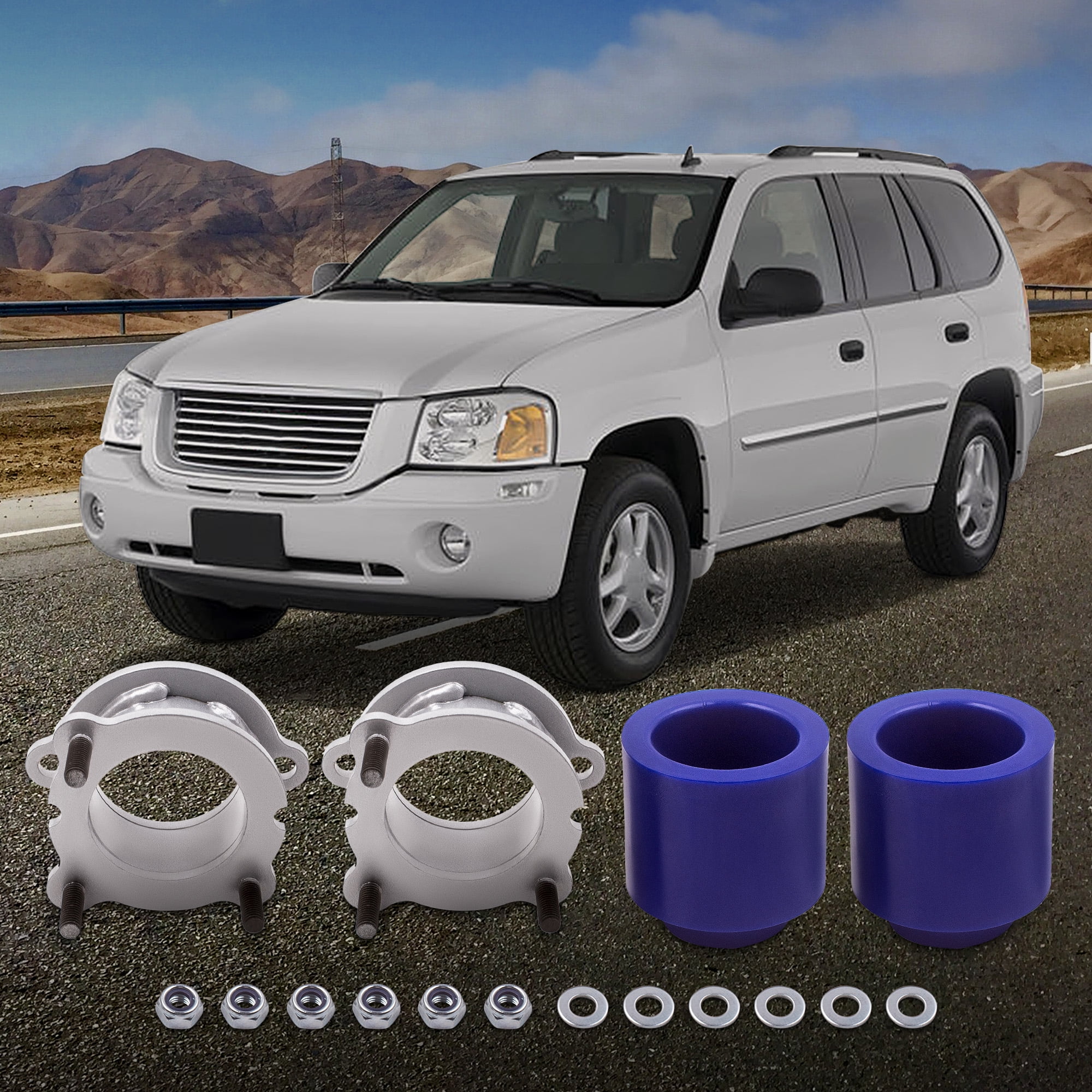 Maxpeedingrods 3" Front & Rear Level Lift Kit Fit GMC Chevy Envoy Trailblazer EXT 2003-2008