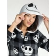 thumbnail image 3 of Disney Women’s Nightmare Before Christmas Union Suit with Hood, Sizes XS-3X, 3 of 5
