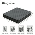 thumbnail image 5 of Mocangtu 14" King Hybrid Mattress in a Box, Gel Memory Foam with Individually Wrapped Pocket Coils, Medium Firm, Pressure Relief, Cooling Sleep Support, 5 of 11