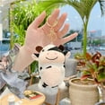 thumbnail image 5 of Cute Little Cows Keychain Pendant Bag Charm Accessories Toy Souvenir for Cow Lovers Unique Animal Ornament, 5 of 6