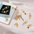 thumbnail image 5 of 20pcs 4 Color Enamel Cross Keychain Charms with Swivel Clasps - Gold Cross Car Keys Ring Accessories - Cute Purse Charms - Alloy Key Ring Charm for Purse Backpack, 5 of 7
