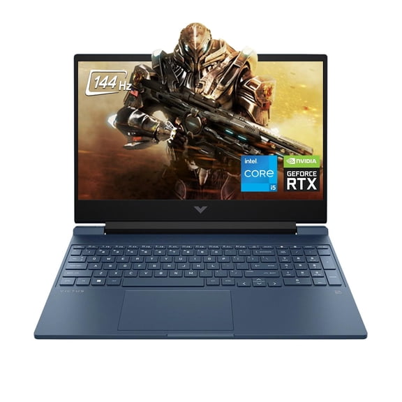 HP - Victus 15.6" Gaming Laptop - 144Hz FHD(1920 x 1080) display - Intel Core i5-12450H - 16GB Memory - NVIDIA GeForce RTX 3050-1TB SSD - Backlit Keyboard - Windows 11 - Performance Blue - W/GaLiMu