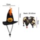 thumbnail image 2 of Conjunto de sombreros para mascotas Conjunto de Halloween para mascotas Sombrero de capa para gatos MFZFUKR BST2001468-1, 2 of 5