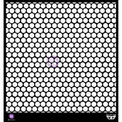 12 by 12-Inch Honeycomb Prima Marketing PSTEN-60506 Elementals Stencil