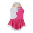 thumbnail image 4 of iEFiEL Girls Sequins Figure Skating Leotard Gymnastic Ballet Dance Performance Dress, 4 of 5