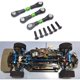 thumbnail image 4 of varilla de enlace del coche rc 3x Varilla De Tracción De Varillaje De Varillaje De Metal RC Para TT02 TT02T RC Car Buggy Truck Parts Verde Verde Magideal varilla de enlace del coche rc, 4 of 7