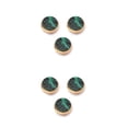 thumbnail image 3 of Yuarrent Botones de saxofón de 3 piezas, trompeta decorativa, accesorios de piedra de concha profesional, pieza de reparación, teclas de buen toque Oro 2piezas Yuarrent CBP499240, 3 of 6