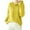 Yellow, variant on GigrtiJin Womens Knitted Hoodies Long Sleeved Solid Color Hooded Sweater Casual Loose Drawstring Sweaters Tops