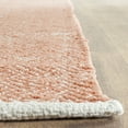 thumbnail image 3 of SAFAVIEH Boston Donnchad Striped Cotton Area Rug, Orange, 9' x 12', 3 of 6