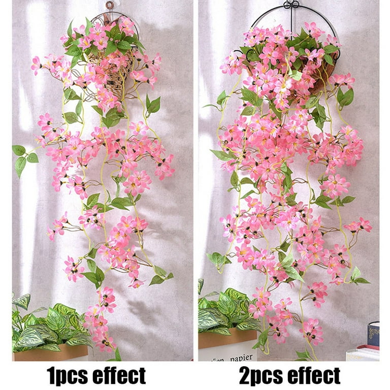 1pc Artificial Plant Vine, Simple Plastic Fake Vine For Home Decoration And  Party