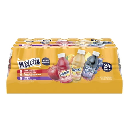 Welchs Variety Pack Juice - 24/10 Ounce