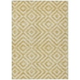 thumbnail image 2 of Addison Rugs Chantille Indoor/Outdoor Transitional Geometric Gold Washable Rectangle Rug, 5' x 7'6", 2 of 6
