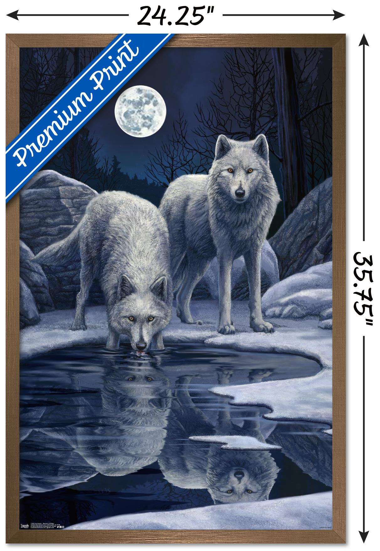 Lisa Parker - Warriors Of Winter Wall Poster, 22.375" x 34", Framed