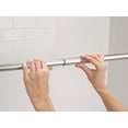 thumbnail image 2 of Moen TR1000CH 44-72-Inch Adjustable Tension Mounted Straight Shower Curtain Rod, Chrome, 2 of 3