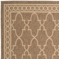 thumbnail image 2 of SAFAVIEH Courtyard Jasper Geometric Bordered Indoor/Outdoor Area Rug, 2' x 3'7", Dark Beige/Beige, 2 of 4