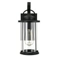 thumbnail image 6 of RADIANCE goods Transitional 1 Light Textured Black Outdoor Wall Sconce 13" Height, 6 of 8