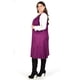 thumbnail image 2 of Chaleco largo tipo gamuza Roman Fashion 3905 Magenta Unitalla, 2 of 6