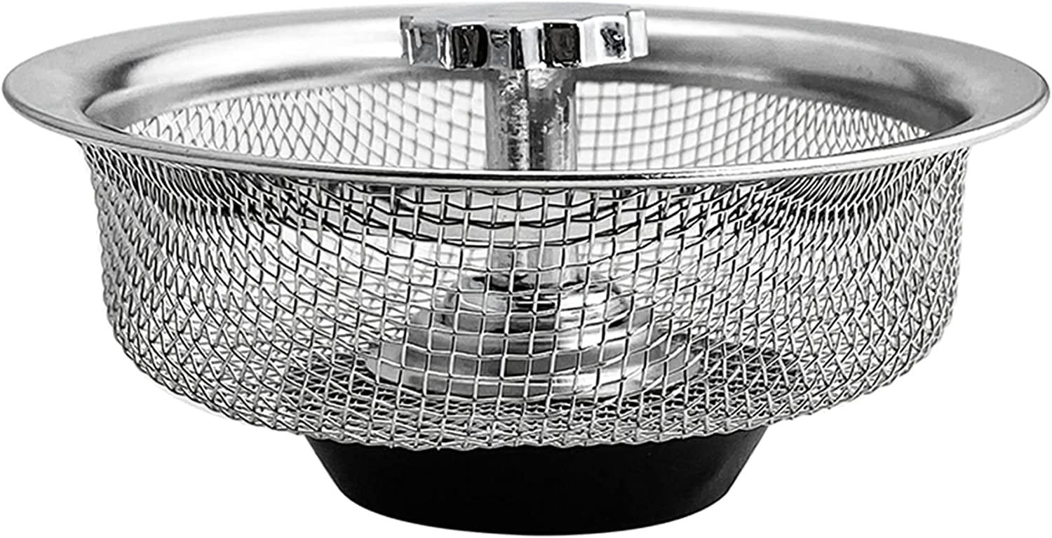 Kitchen Sink Stopper Strainer Garbage Disposal Plug Stainless Steel