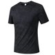 thumbnail image 3 of Tops para hombre, blusas y camisas de cuello redondo y manga corta para hombre Tops de cuello redondo y manga corta para hombre Ropa casual de moda europea Blusas para correr y entrenar Camisas Blusa, 3 of 4