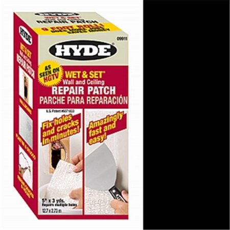 Hyde Wet Set Wall Ceiling Repair Drywall Patch Walmart Com