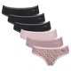 thumbnail image 1 of Sloggi Slip hipster para mujer, paquete de 6 - GO Crush Hipster C6P, pantalón, algodón elástico Negro/Rosa M (Medium), 1 of 7