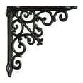 thumbnail image 1 of Soporte decorativo para estante, soporte de estantería de metal estilo vintage para montaje en pared, ideal para garaje, cocina y hogar. M, 1 of 8