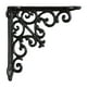 thumbnail image 1 of Soporte decorativo para estante, soporte de estantería de metal estilo vintage para montaje en pared, ideal para garaje, cocina y hogar. M, 1 of 8