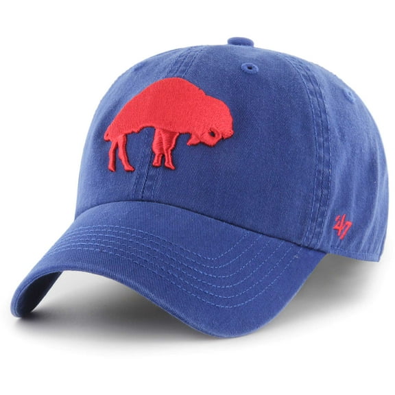 Men's '47 Royal Buffalo Bills Gridiron Classics Franchise Fitted Hat