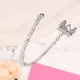thumbnail image 4 of Pendientes colgantes de cadena Strade Fareast Limited elegantes accesorios para las orejas 3 piezas, 4 of 8