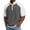 #04 Gray 【Mix & Match: Stock Up on Your Favorite Colors】, variant on Men's Stand Collar T-Shirt, Sports Zipper Top Quick Dry Breathable, Short Sleeve Half Zip Athletic Fit, Moisture Wicking Stretch Fabric, Casual Gym Workout Running Golf | Zenithor,Black L