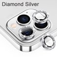 thumbnail image 1 of Cristal de protección de lente de cámara para iPhone 14 13 12 11 Pro Max lente anillo de Metal Protector en iPhone 12 13 Mini 14Plus 14Pro Max película Dengxun unisex, 1 of 2