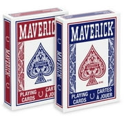 Maverick Playing Cards - 4 Pack, RSBRMZYU Exclusive