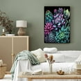 thumbnail image 5 of LH138HB-Unframed Succulent Plants In Neon Prints Rustic Wall Art Succulent Plants Bathroom Decor Bathroom Wall Art,Green Cactus Pictures,Botanical Paintings for Bedroom Living room Office Decoration, 5 of 5