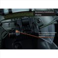 thumbnail image 2 of 10X para Accesorios de Riel de Casco FAST DIY Multifuncional para Equipo de Protección Accesorios de Riel de Casco Portátil Arc, C1, 2 of 4