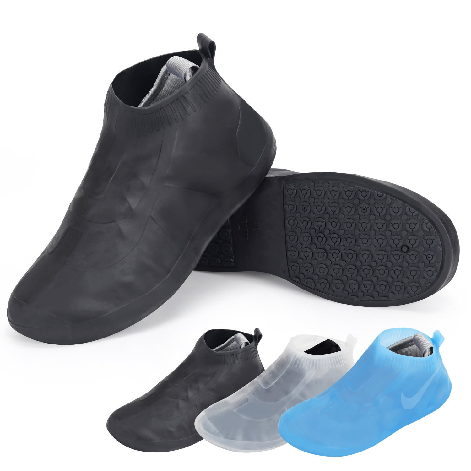 ComfiTime Waterproof Shoe Covers Shoe Covers for Rain, TPE Rubber