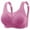 Hot Pink, variant on DJskiyers Breathable Push Up Bras for Women No Underwire Mesh Bra Full Coverage Bralette Liftup Support Bra Comfortable Wireless Bras