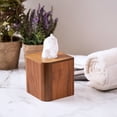 thumbnail image 5 of Eka Collection Teak Tissue Box - 5-14" L x 5-1/4"W x 6" H, 5 of 5