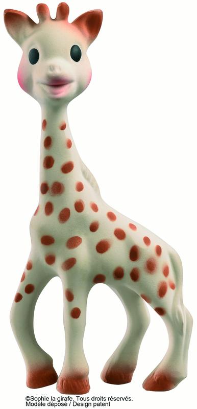 Sophie La Girafe Lazare The Cat + Sophie La Girafe Stuffed Toy Set ...