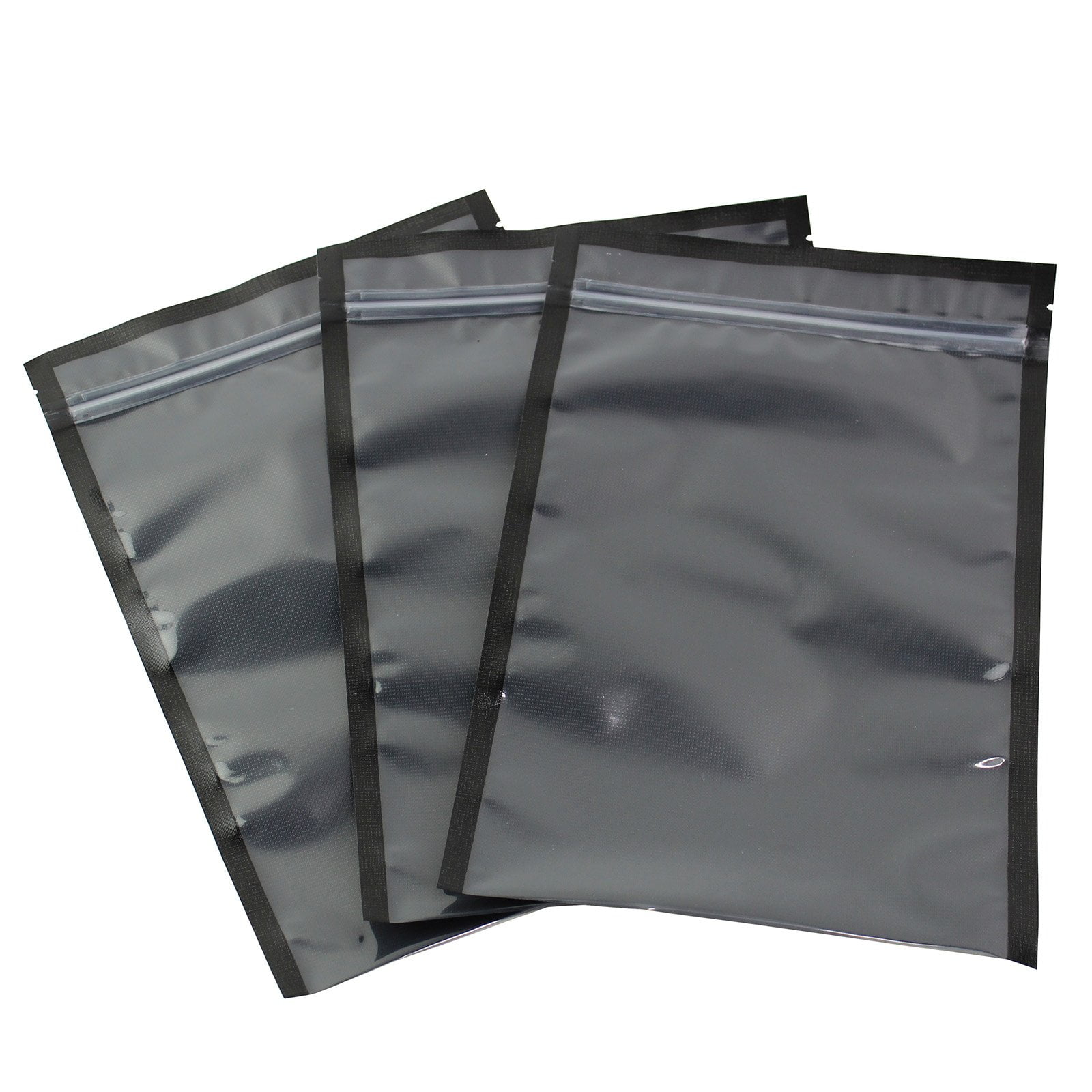 Vac N' Seal 50 Count 8 X 12 Black and Clear Food Sealer Freezer Bags –  Commercial Bargains Inc.