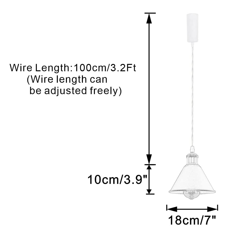 KAYYELAMP 1x Plug in Cable Track Rail, 2X Adjustable Cord White Track Lighting Fixtures French Gold E26 Base H-Type Vintage Design for Kitchen Loft(No Bulb)