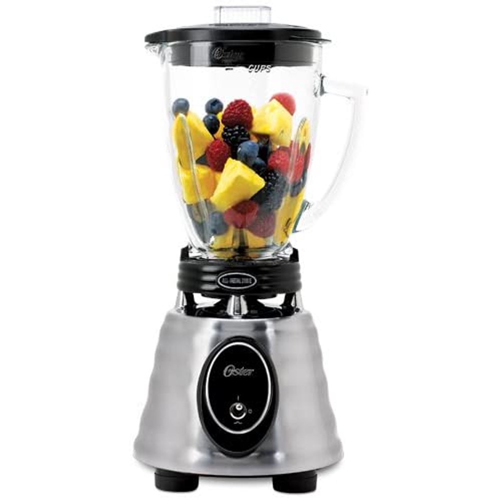 Oster BPCT02BA0000 6Cup Glass Jar 2Speed Toggle Beehive Blender
