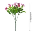 thumbnail image 2 of Clearance Under $10 Artificial flowers, Artificial Flower Colorful Flower Decorative Bouquet For Floral Wreaths Home Garden Wedding Decor, 2 of 5