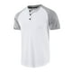 thumbnail image 4 of pstuiky camisetas de hombre, Camisa de hombre de color liso, manga corta, con solapa y manga corta ropa de hombre xl, 4 of 7